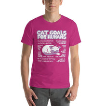 Load image into Gallery viewer, Cat Goals T-Shirt - Nat 21 Workshop