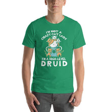 Load image into Gallery viewer, Cat Lady Druid T-Shirt - Nat 21 Workshop