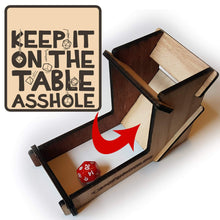 Load image into Gallery viewer, Keep It On The Table Dice Tower - Nat 21 Workshop