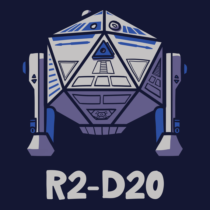 R2-D20 T-Shirt - Nat 21 Workshop
