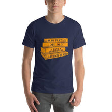 Load image into Gallery viewer, Read Fast, Die Old T-Shirt - Nat 21 Workshop