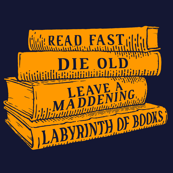 Read Fast, Die Old T-Shirt - Nat 21 Workshop