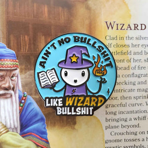 Wizard Bullshit Enamel Pin