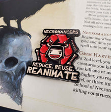 Load image into Gallery viewer, Reduce Reuse Reanimate Enamel Pin
