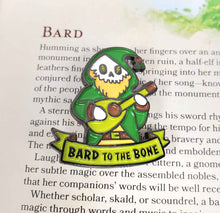 Load image into Gallery viewer, Bard to the Bone Enamel Pin
