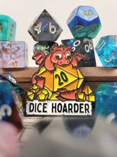 Load image into Gallery viewer, Dice Hoarder Enamel Pin
