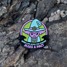 Load image into Gallery viewer, When Life Gives You Demons Enamel Pin
