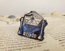 Load image into Gallery viewer, R2-D20 Enamel Pin
