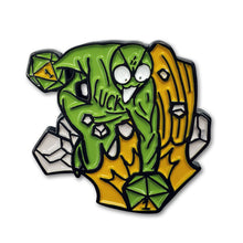 Load image into Gallery viewer, Life Hits You With a Nat 1 Enamel Pin
