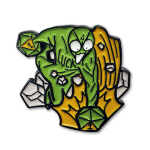 Life Hits You With a Nat 1 Enamel Pin