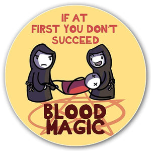 Blood Magic Sticker - Nat 21 Workshop