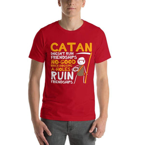 Catan Doesn't Ruin Friendships T-Shirt - Nat 21 Workshop