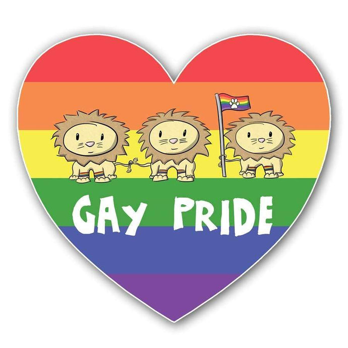 Gay Pride Sticker - Nat 21 Workshop