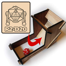 Load image into Gallery viewer, R2-D20 Dice Tower - Nat 21 Workshop
